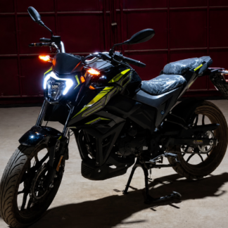 Moto Sportive (Jaune/Noir)